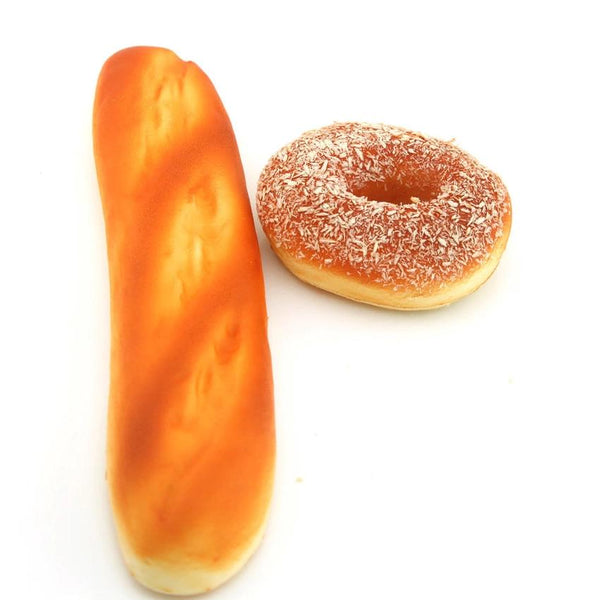 6pcs Bread Cake Simulation Food Model Decoration Food Shop Sample Display Props