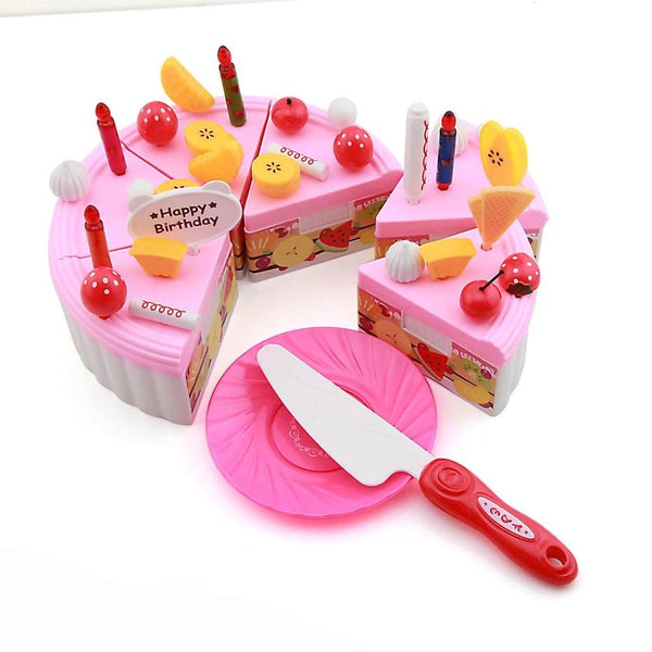 Fruit Birthday Cake Kids Kid Children Party Decoration Toy Imaginative Playset