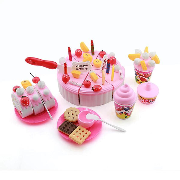 Fruit Birthday Cake Kids Kid Children Party Decoration Toy Imaginative Playset