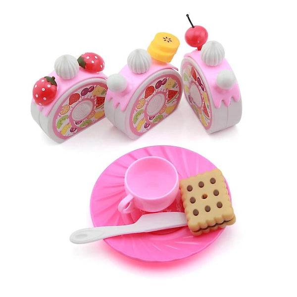 Fruit Birthday Cake Kids Kid Children Party Decoration Toy Imaginative Playset