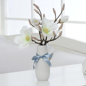 Latest Model Hot Selling Artificial Flowers Plants with Vase Decorate with Living Room Bedroom