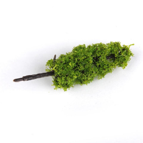 Trees Model Train Railroad Scenery 1:100 20pcs Dark and Light Green