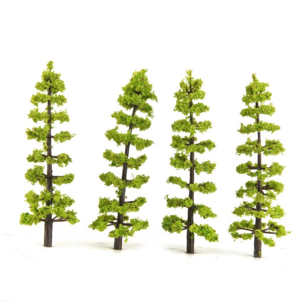 20PCS Plastic Fir Trees Model Train Park Scenery Landscape 1:100