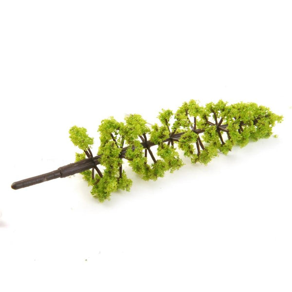 20PCS Plastic Fir Trees Model Train Park Scenery Landscape 1:100
