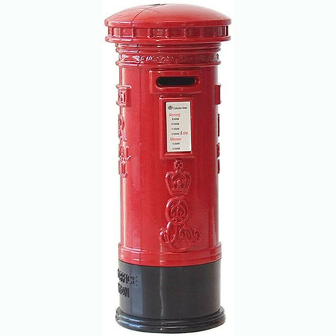 Red Vintage Telephone Phone Booth Postbox Saving Coin Piggy Bank for UK London