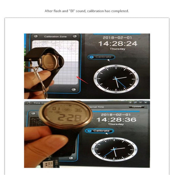 Sports Wristwatch Digital Self Calibrating 100 meter Swim Outdoor Swimming Watch