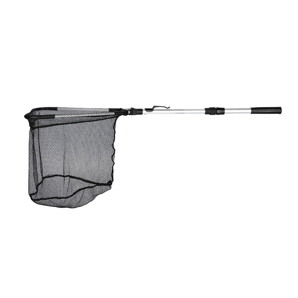 Portable Triangular Folding Fishing Landing Net w/ Pole Rod 2 Meters Catch Fish