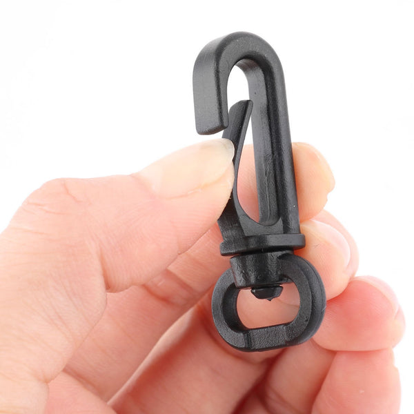50 Plastic Bag Backpack Tent Band Strapping Clasp Snap Hook Swivel Trigger Clip
