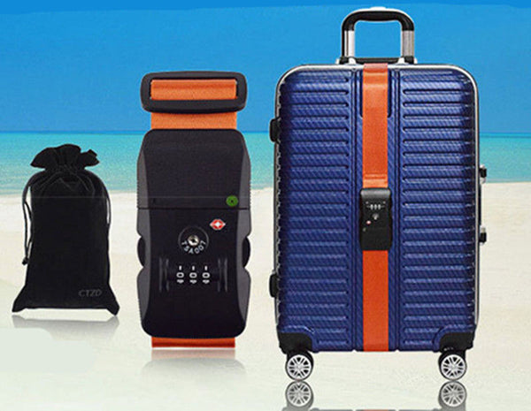 Travel Luggage Belt Password Phone Apps Control Bluetooth Anti-theft Alarm lock