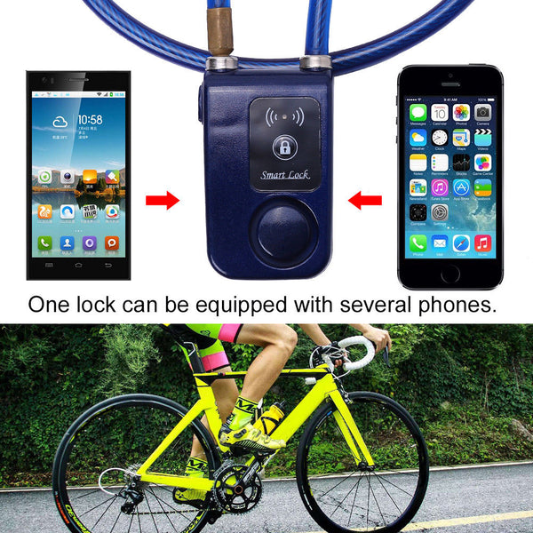 Phone App Apps Control Smart Alarm Bluetooth Waterproof Alarm Anti Theft Lock