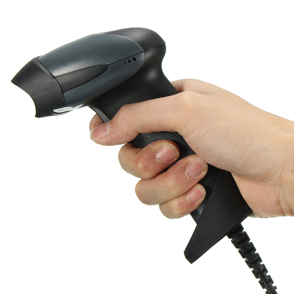 Long Handheld USB Port Laser Barcode Scanner Bar Code Reader For POS Label Shop
