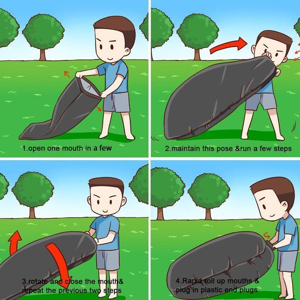 Camping Lazy Bed Laybag Sleeping Bag Inflatable Air Sofa Portable Beach Lounger