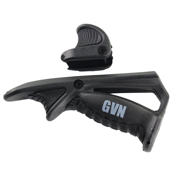 Rifle Tactical Ergonomic Forward Point Angle Fore Grip with Thumb Lock Hand Stop