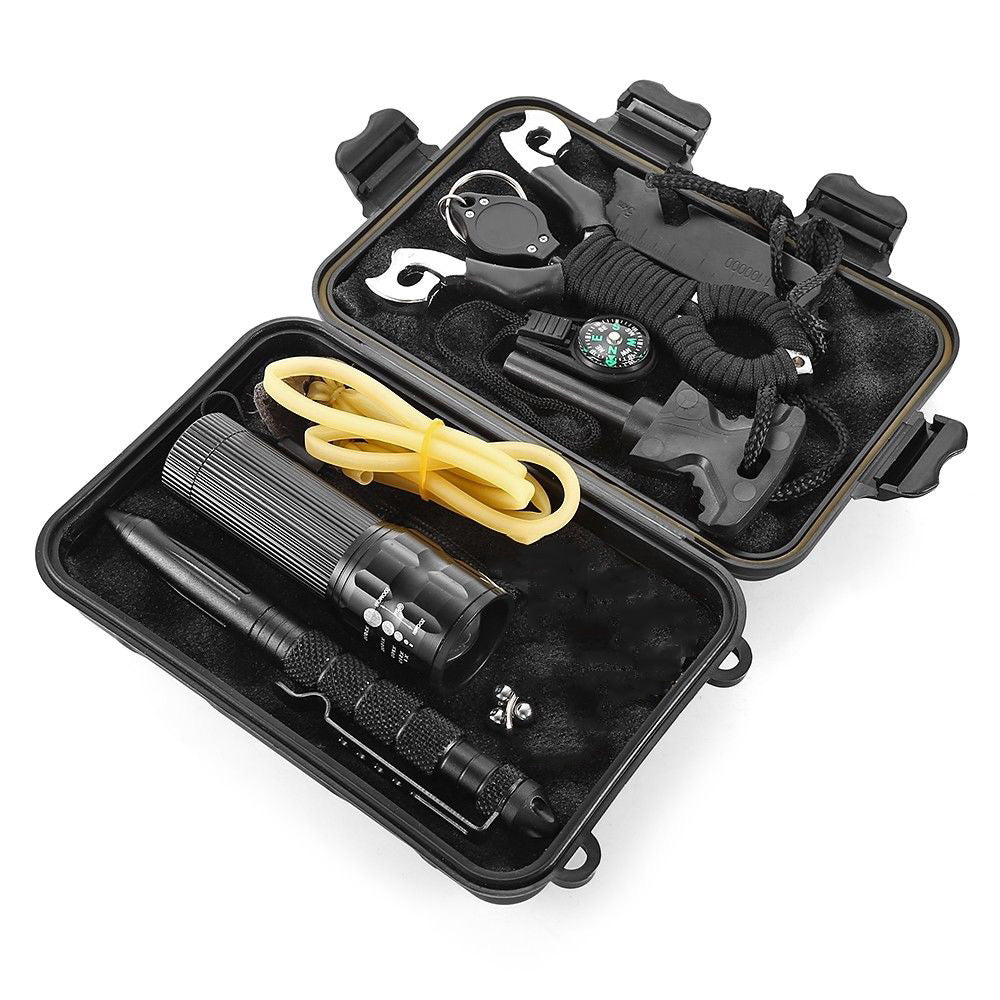 SOS Emergency Survival Equipment Kit Outdoor Gear Tool Tactical Camping Tools