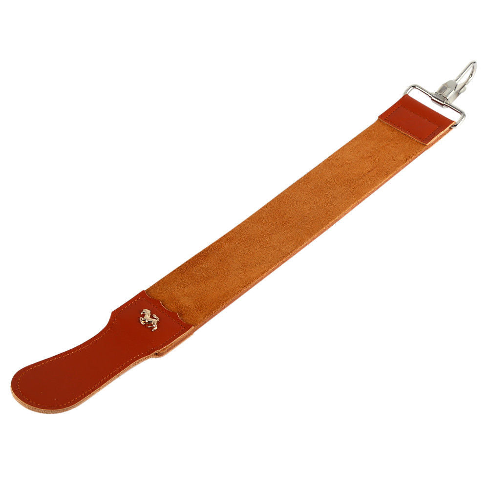 Barber Leather Strop Straight Razor knives Knife Sharpening Shave Shaving Strap
