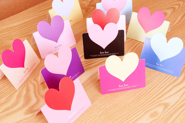 100pcs Greeting Cards Card Love Wedding Valentine's Day Happy Birthday Thank You