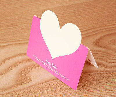 100pcs Greeting Cards Card Love Wedding Valentine's Day Happy Birthday Thank You