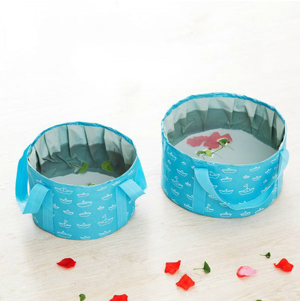 Travel Portable Foldable Water Outdoor Camping Camp Folded Pot Bag Foot Bucket