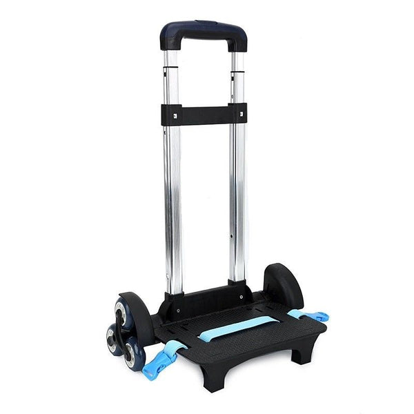 Foldable Pull Rod Bracket Roll Cart Trolley School kids Student Climbing stair