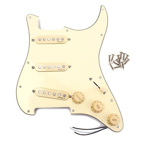 Prewired Pick up guard Set Model Classical SSS for Fender stratocaster ST Guitar
