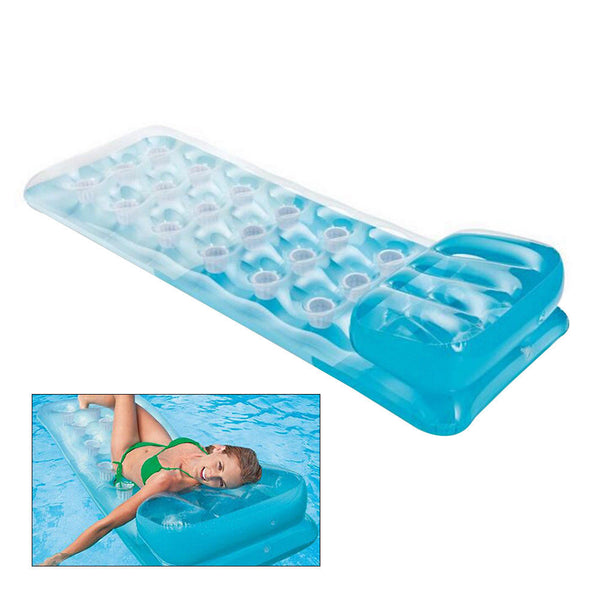 Giant Inflatable Mattress Swim Float Air Bed Floating Raft Swimming Pool Toy