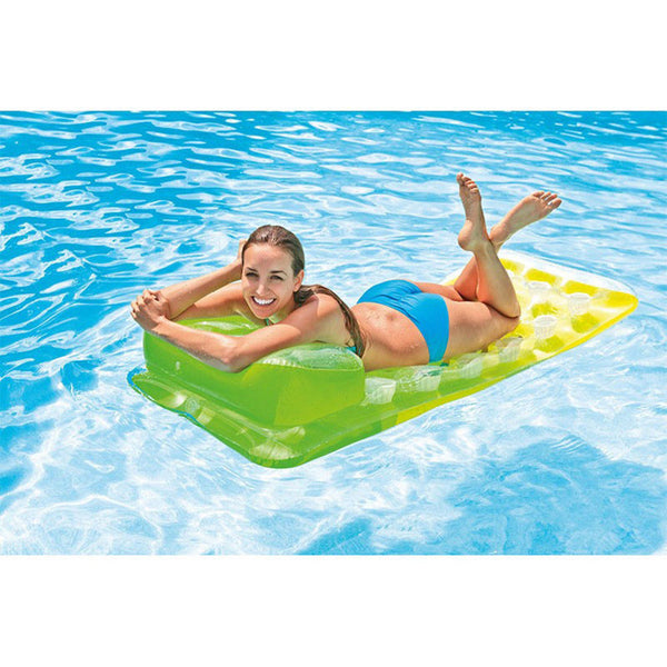 Giant Inflatable Mattress Swim Float Air Bed Floating Raft Swimming Pool Toy