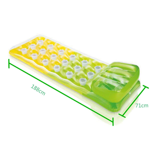 Giant Inflatable Mattress Swim Float Air Bed Floating Raft Swimming Pool Toy