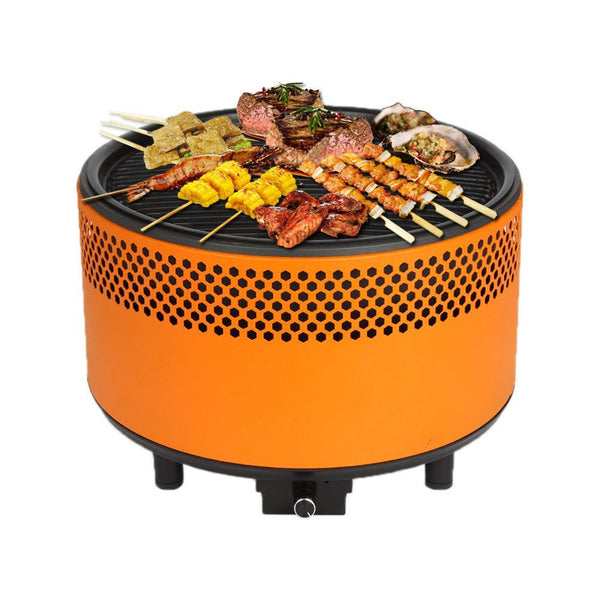 Portable Grill BBQ Stove Charcoal Smokeless Outdoor Camping Barbecue Oven Smoker