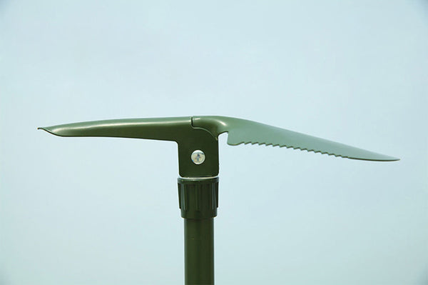 Military Foldable Camping Shovel Tool Steel Spade Garden Survival Emergency Tool