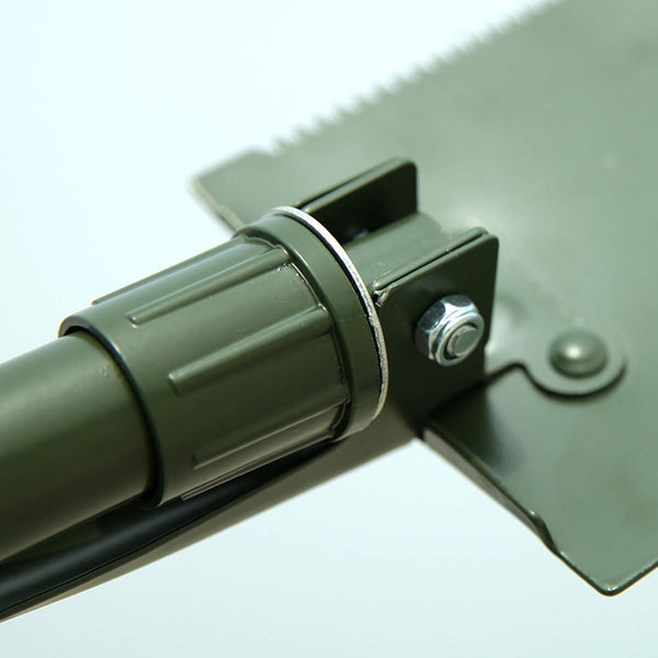 Military Foldable Camping Shovel Tool Steel Spade Garden Survival Emergency Tool