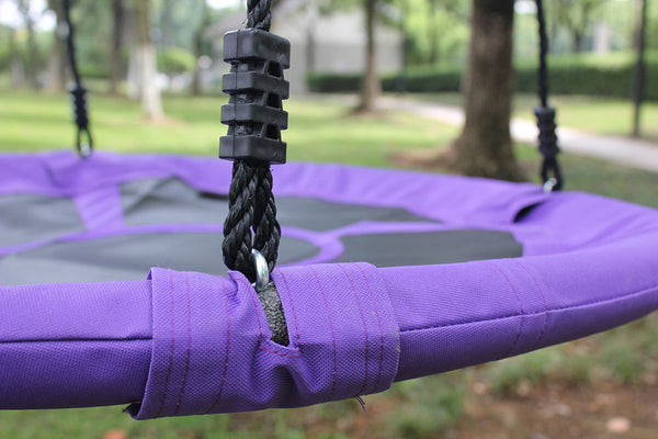 100cm Children Kids Nest Tree Saucer Swing Large Outdoor Yard Play Hanging Seat