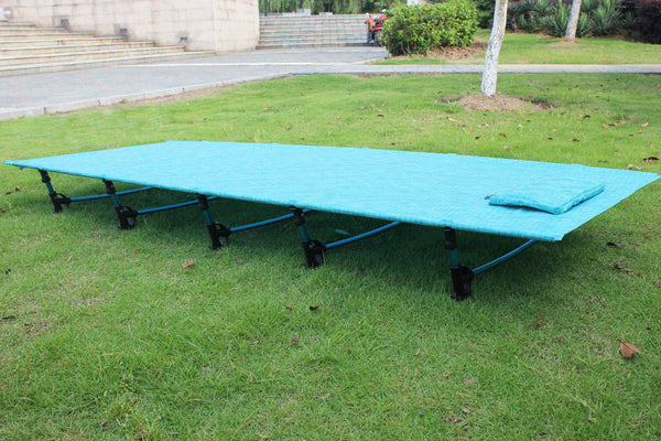 Ultralight Aluminium Alloy Camping Bed Beach Travel Folding Portable Cot Camp