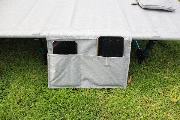 Ultralight Aluminium Alloy Camping Bed Beach Travel Folding Portable Cot Camp