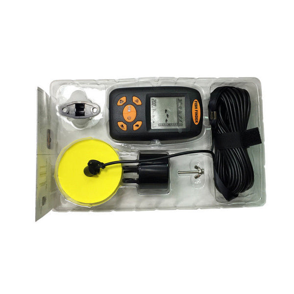 Portable Handheld Fish Finder Remote Fishfinder Wired Sonar Sensor Transducer