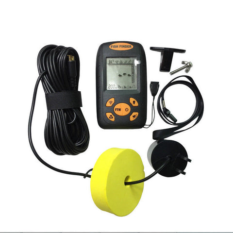 Portable Handheld Fish Finder Remote Fishfinder Wired Sonar Sensor Transducer