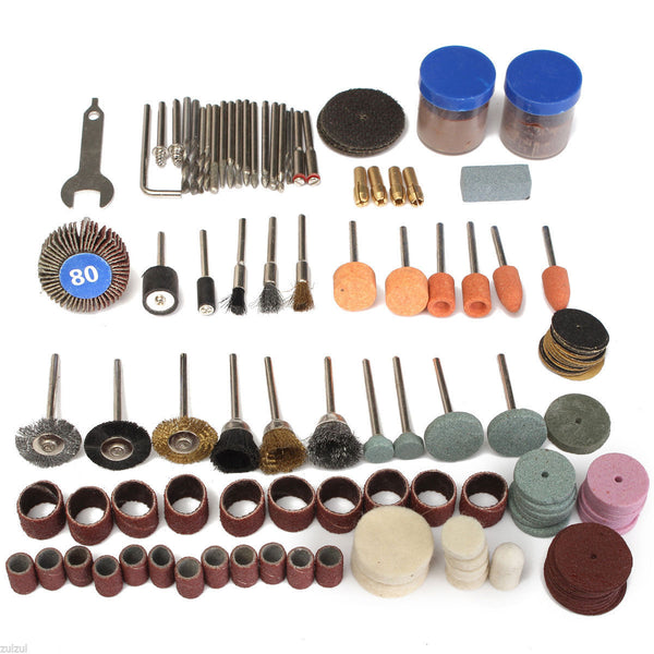 136 PCS Rotary Tool Accessories Set Polishing Kit Kits For Dremel Grinding wood