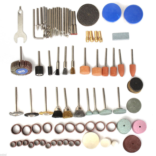 136 PCS Rotary Tool Accessories Set Polishing Kit Kits For Dremel Grinding wood