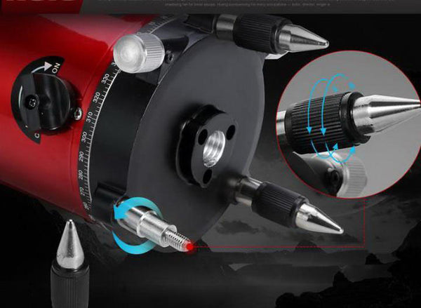 Automatic Cross Self Rotary Leveling 5 Point 4V1H Line Laser Level Stand Measure