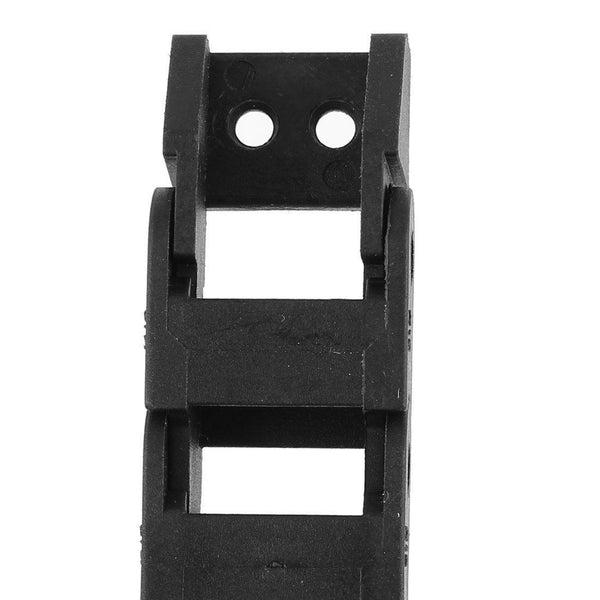 10 x 20 mm Black Plastic Drag Chain Cable Carrier For CNC Router Mill 3D Printer