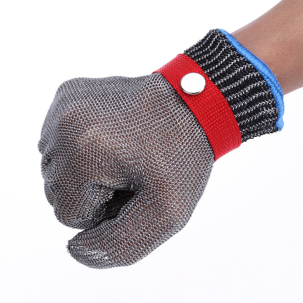 Grade 5 Safety Cut Proof Stab Resistant Stainless Steel Wire Metal Mesh Glove