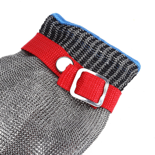 Grade 5 Safety Cut Proof Stab Resistant Stainless Steel Wire Metal Mesh Glove