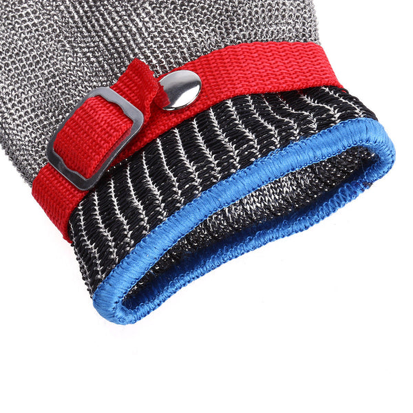 Grade 5 Safety Cut Proof Stab Resistant Stainless Steel Wire Metal Mesh Glove