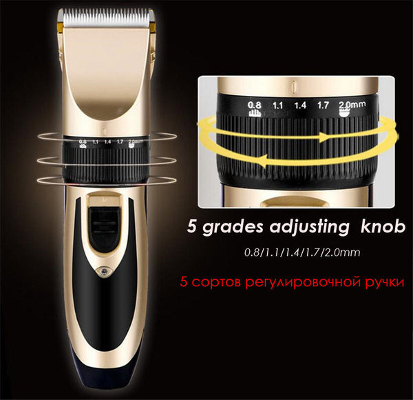 Men Shaver Electric Cutter Haircut Rechargeable Hair Cut Care Clipper Trimmer