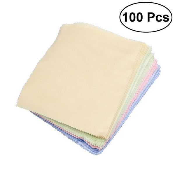 100 Microfiber Cleaner Cleaning Cloth For Phone Screen Camera Lens Eye Glasses