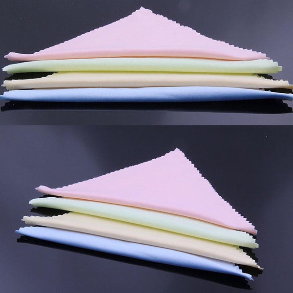 100 Microfiber Cleaner Cleaning Cloth For Phone Screen Camera Lens Eye Glasses