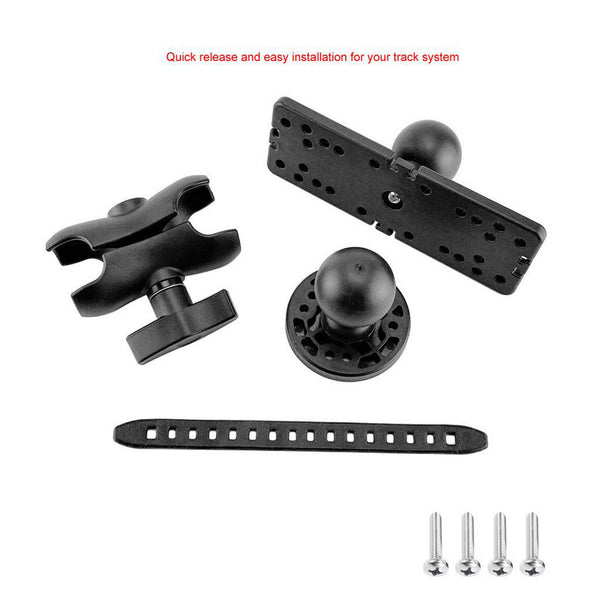 Marine Boat Kayak Fishfinder Fish finder Swivel Ball Mount Base Mounting Plate
