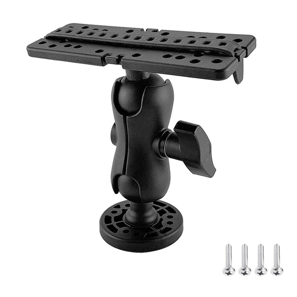Marine Boat Kayak Fishfinder Fish finder Swivel Ball Mount Base Mounting Plate
