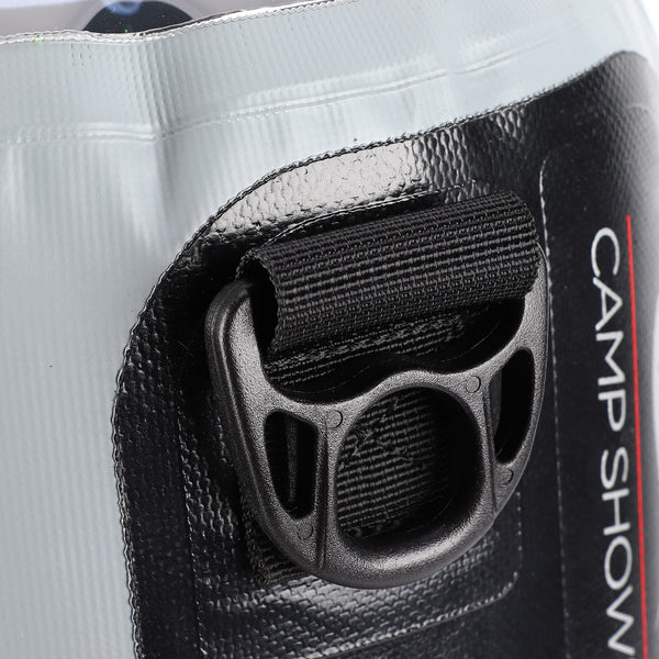 12L Outdoor Hiking Camping Bathing Bag Water Pressure Foot Pump Shower Nozzle