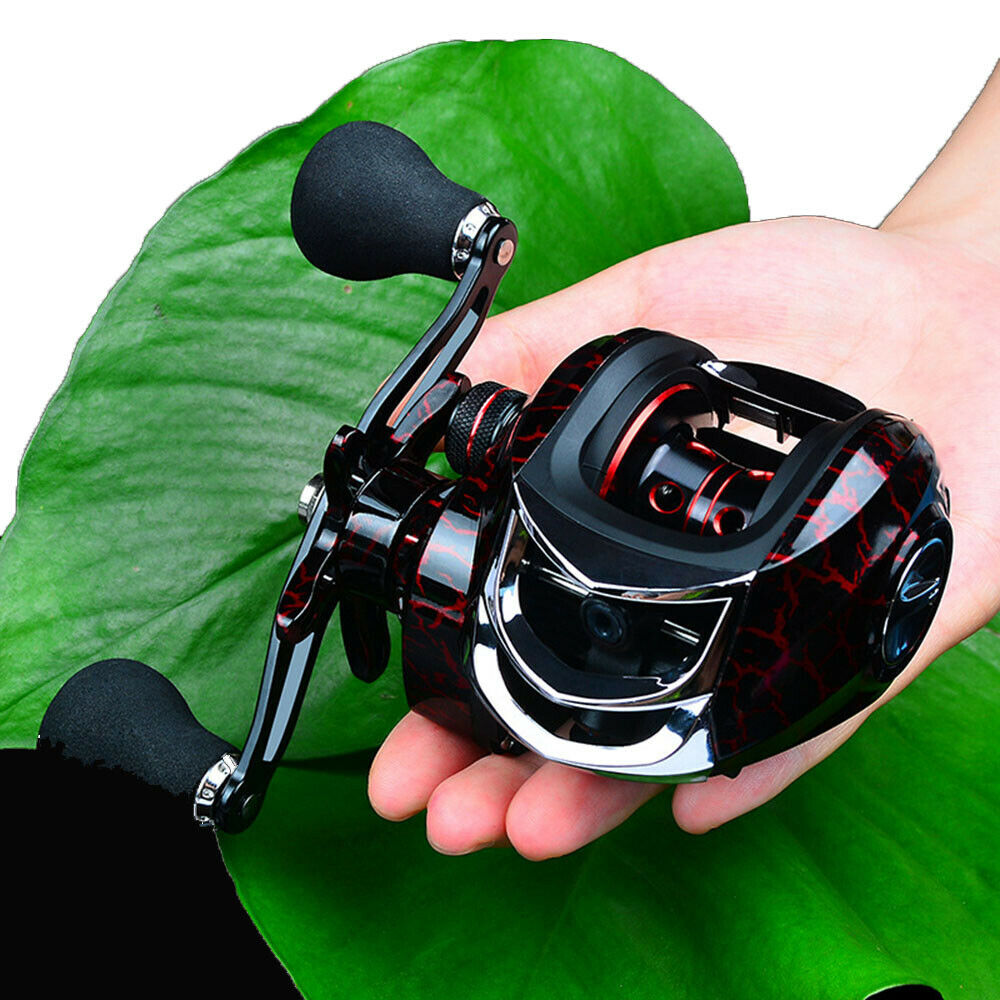 Fishing Fish Baitcasting Baitcaster Alloy Metal High Speed Reel 7.1:1 Gear Ratio