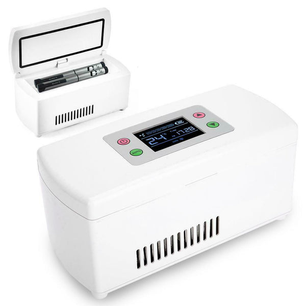 Travel Outdoor Medicine Freezer Mini Fridge Case Diabetic Insulin Cooler Box